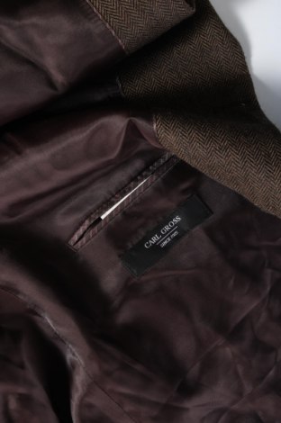 Ανδρικό σακάκι Carl Gross, Μέγεθος XL, Χρώμα Καφέ, Τιμή 38,45 €