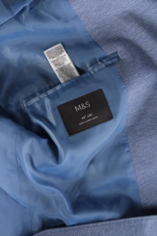 Ανδρικό σακάκι Marks & Spencer, Μέγεθος XXL, Χρώμα Μπλέ, Τιμή 21,09 €