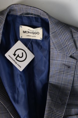 Herren Sakko Montego, Größe L, Farbe Mehrfarbig, Preis € 13,78