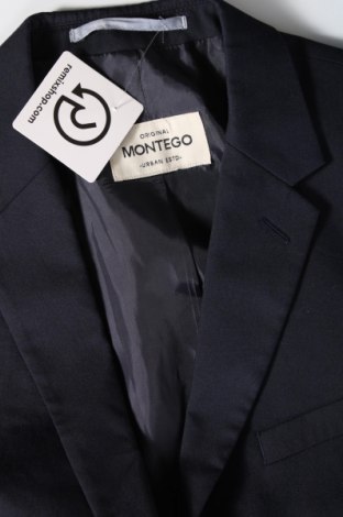 Ανδρικό σακάκι Montego, Μέγεθος L, Χρώμα Μπλέ, Τιμή 36,08 €