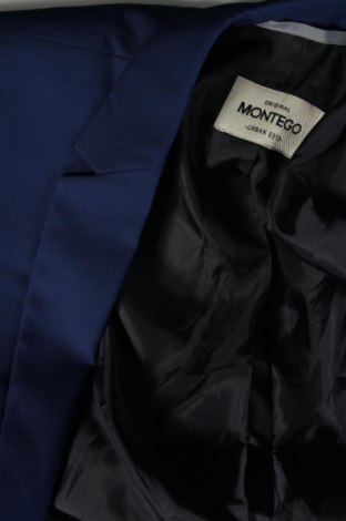 Ανδρικό σακάκι Montego, Μέγεθος L, Χρώμα Μπλέ, Τιμή 12,25 €