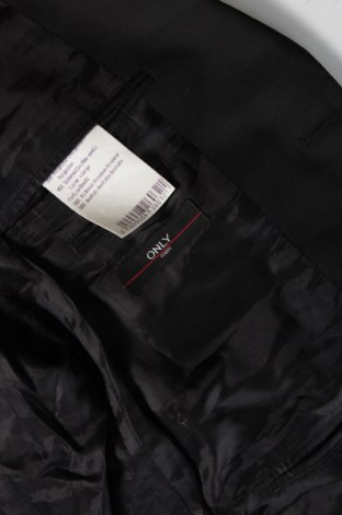 Pánske sako  ONLY, Veľkosť L, Farba Čierna, Cena  17,01 €