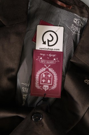 Ανδρικό σακάκι Shelby & Sons, Μέγεθος S, Χρώμα Καφέ, Τιμή 33,90 €
