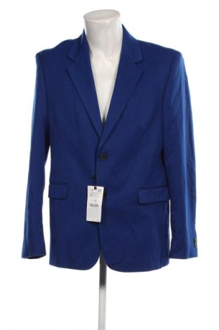 Pánské sako  Zara, Velikost L, Barva Modrá, Cena  1 977,00 Kč