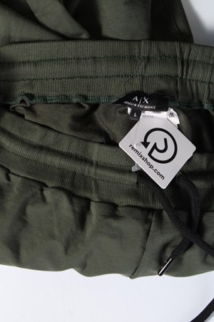 Pantaloni trening de bărbați Armani Exchange, Mărime L, Culoare Verde, Preț 171,87 Lei