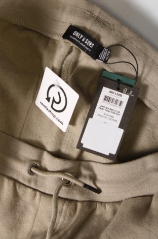 Ανδρικό αθλητικό παντελόνι Only & Sons, Μέγεθος XL, Χρώμα Πράσινο, Τιμή 13,04 €