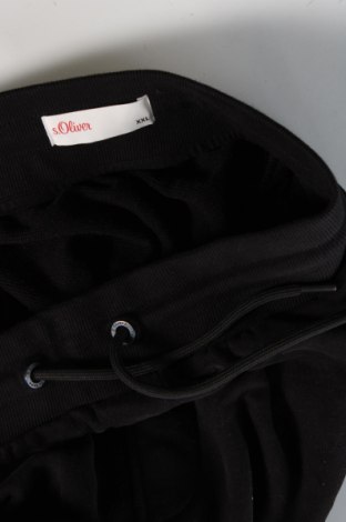 Ανδρικό αθλητικό παντελόνι S.Oliver, Μέγεθος XXL, Χρώμα Μαύρο, Τιμή 13,84 €