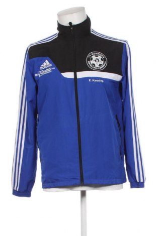 Herren Sportoberteil Adidas, Größe M, Farbe Blau, Preis 31,73 €