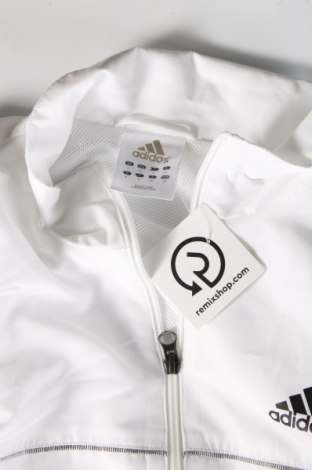 Ανδρική αθλητική ζακέτα Adidas, Μέγεθος S, Χρώμα Λευκό, Τιμή 24,46 €