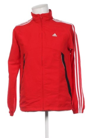 Мъжко спортно горнище Adidas, Размер S, Цвят Червен, Цена 128,25 лв.