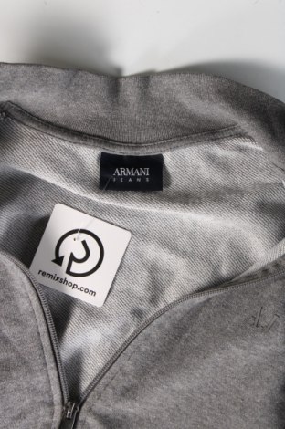Ανδρική αθλητική ζακέτα Armani Jeans, Μέγεθος M, Χρώμα Γκρί, Τιμή 67,42 €