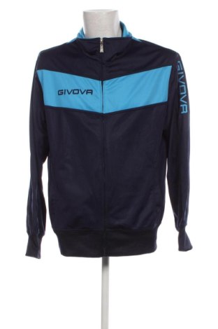 Ανδρική αθλητική ζακέτα Givova, Μέγεθος XL, Χρώμα Μπλέ, Τιμή 18,09 €