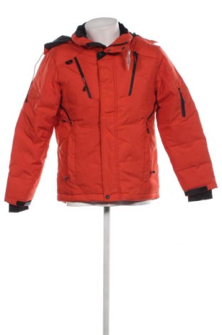 Ανδρικό αθλητικό μπουφάν, Μέγεθος L, Χρώμα Πορτοκαλί, Τιμή 22,82 €