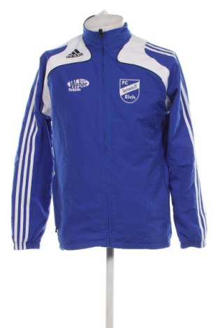 Herren Sportjacke Adidas, Größe L, Farbe Blau, Preis € 18,37