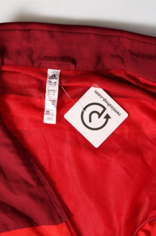 Ανδρικό αθλητικό μπουφάν Adidas, Μέγεθος M, Χρώμα Κόκκινο, Τιμή 14,85 €