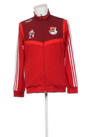 Herren Sportjacke Adidas, Größe M, Farbe Rot, Preis € 18,37