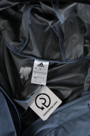 Ανδρικό αθλητικό μπουφάν Adidas, Μέγεθος L, Χρώμα Μπλέ, Τιμή 29,94 €