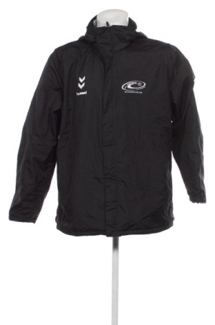 Ανδρικό αθλητικό μπουφάν Hummel, Μέγεθος XL, Χρώμα Μαύρο, Τιμή 12,25 €