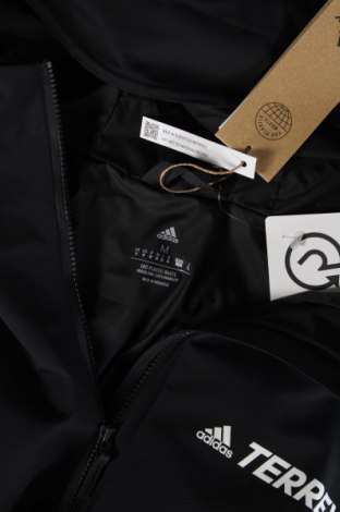 Ανδρικό μπουφάν Adidas, Μέγεθος M, Χρώμα Μαύρο, Τιμή 102,37 €