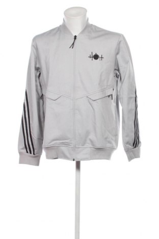 Ανδρικό μπουφάν Adidas, Μέγεθος L, Χρώμα Γκρί, Τιμή 80,11 €