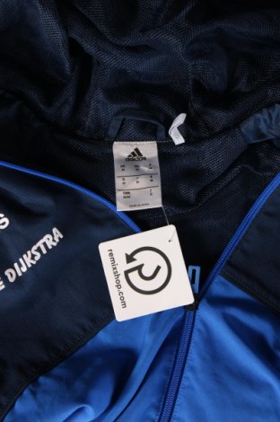 Ανδρικό μπουφάν Adidas, Μέγεθος M, Χρώμα Μπλέ, Τιμή 19,73 €
