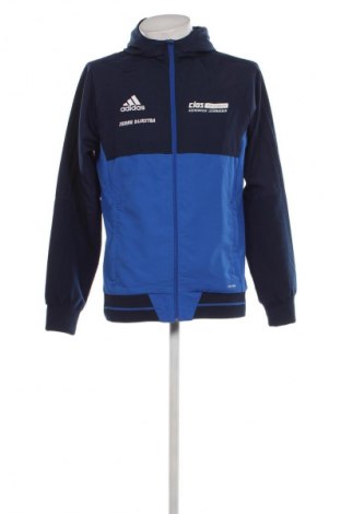 Ανδρικό μπουφάν Adidas, Μέγεθος M, Χρώμα Μπλέ, Τιμή 35,88 €