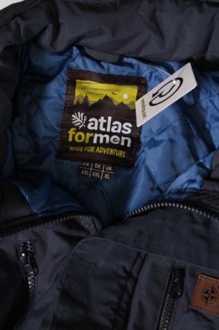 Ανδρικό μπουφάν Atlas For Men, Μέγεθος XXL, Χρώμα Μπλέ, Τιμή 23,32 €