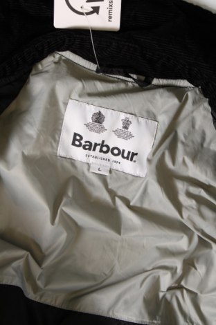 Мъжко яке Barbour, Размер L, Цвят Черен, Цена 201,60 лв.