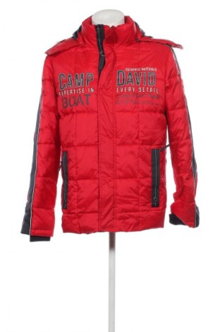 Ανδρικό μπουφάν Camp David, Μέγεθος L, Χρώμα Κόκκινο, Τιμή 76,08 €