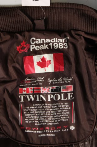 Pánská bunda  Canadian Peak, Velikost M, Barva Hnědá, Cena  2 850,00 Kč