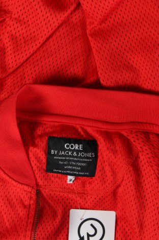 Ανδρικό μπουφάν Core By Jack & Jones, Μέγεθος M, Χρώμα Κόκκινο, Τιμή 13,95 €
