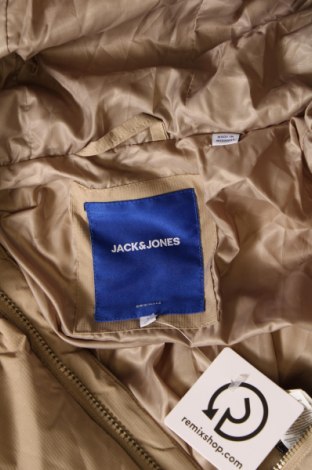 Ανδρικό μπουφάν Jack & Jones, Μέγεθος L, Χρώμα  Μπέζ, Τιμή 26,85 €