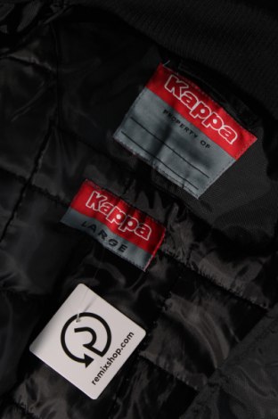 Ανδρικό μπουφάν Kappa, Μέγεθος L, Χρώμα Μαύρο, Τιμή 44,60 €