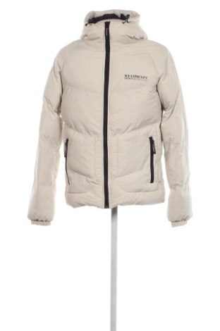 Ανδρικό μπουφάν NY Concept, Μέγεθος S, Χρώμα Λευκό, Τιμή 68,75 €