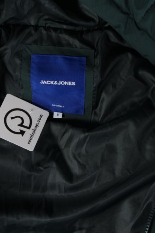 Ανδρικό μπουφάν Originals By Jack & Jones, Μέγεθος L, Χρώμα Πράσινο, Τιμή 41,20 €