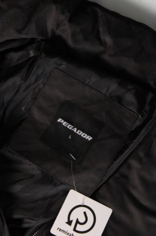 Ανδρικό μπουφάν Pegada, Μέγεθος L, Χρώμα Μαύρο, Τιμή 34,52 €
