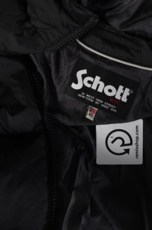 Herrenjacke Schott, Größe XS, Farbe Schwarz, Preis 98,20 €