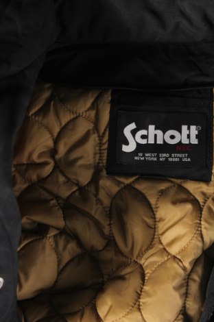 Мъжко яке Schott, Размер S, Цвят Черен, Цена 266,70 лв.