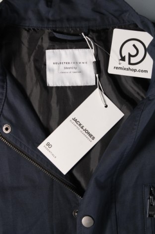 Ανδρικό μπουφάν Selected Homme, Μέγεθος XL, Χρώμα Μπλέ, Τιμή 66,50 €