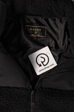 Pánska bunda  SikSilk, Veľkosť M, Farba Čierna, Cena  72,37 €