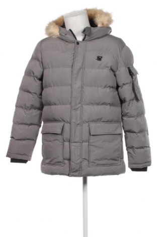 Herrenjacke SikSilk, Größe L, Farbe Grau, Preis € 78,40