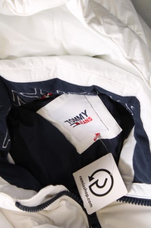 Herrenjacke Tommy Jeans, Größe M, Farbe Weiß, Preis 140,72 €