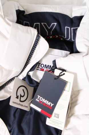 Ανδρικό μπουφάν Tommy Jeans, Μέγεθος S, Χρώμα Λευκό, Τιμή 141,09 €