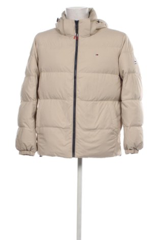 Herrenjacke Tommy Jeans, Größe M, Farbe Beige, Preis 141,09 €