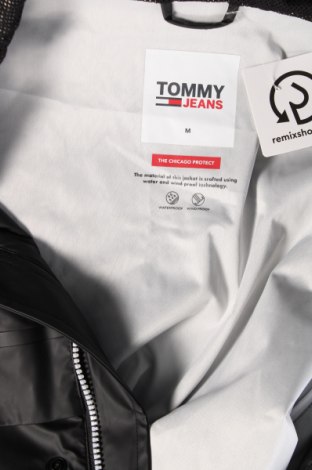 Herrenjacke Tommy Jeans, Größe M, Farbe Schwarz, Preis 86,91 €