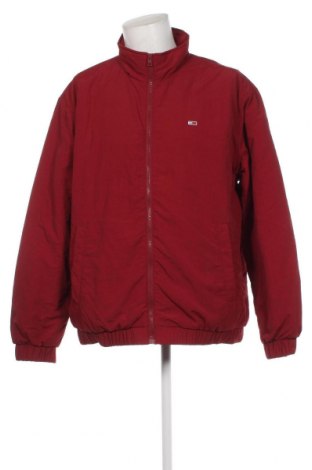 Herrenjacke Tommy Jeans, Größe XXL, Farbe Rot, Preis 72,99 €