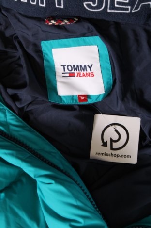 Pánska bunda  Tommy Jeans, Veľkosť M, Farba Zelená, Cena  151,16 €