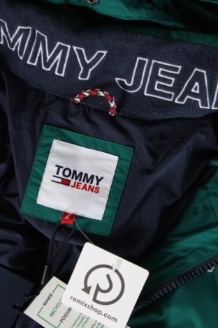 Męska kurtka Tommy Jeans, Rozmiar L, Kolor Zielony, Cena 729,53 zł