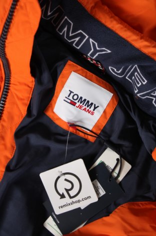 Herrenjacke Tommy Jeans, Größe S, Farbe Orange, Preis 131,01 €