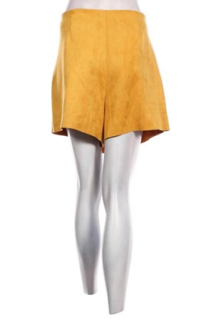 Пола - панталон Zara, Размер XL, Цвят Жълт, Цена 25,30 лв.